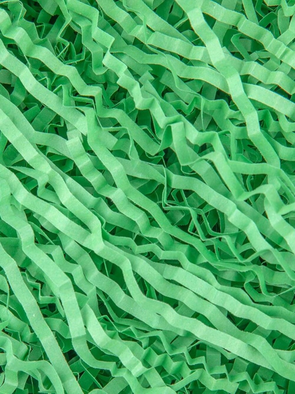 Crinkle Cut Paper Shred Filler Gift Cushion Streamer Green